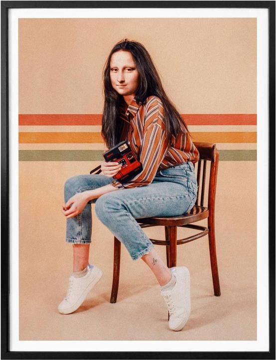 Produktbild Trenddeko Retro Mona (80 x 100 cm)