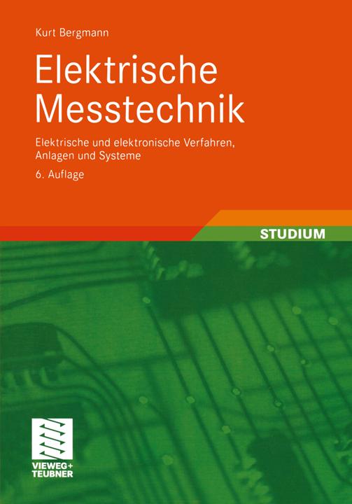 Produktbild Elektrische Messtechnik (Deutsch, Kurt Bergmann, 1996)