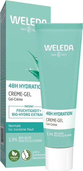 Actual product image Weleda 48h Hydration Cream Gel (30 ml, Face gel)