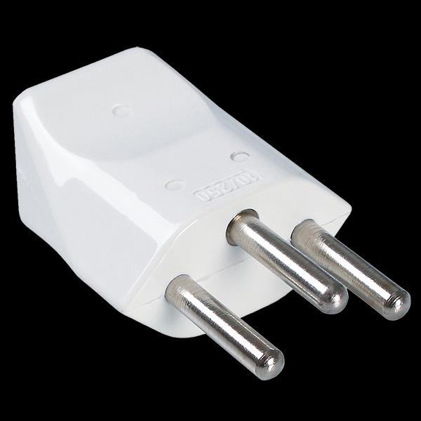 Immagine prodotto Bachmann spina di sicurezza Svizzera CH 10A / 250V bianco