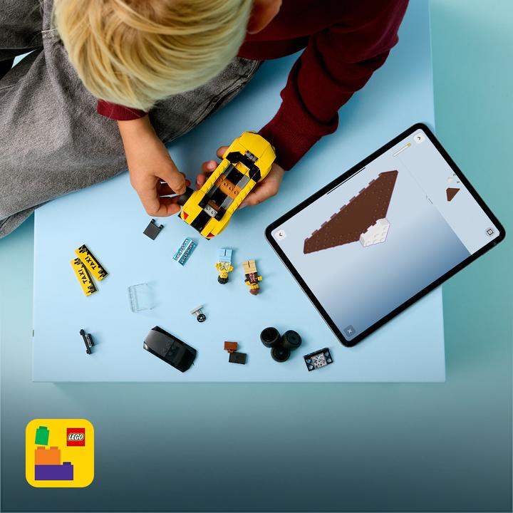 Produktbild LEGO Gelbes Taxi (60487, LEGO City)