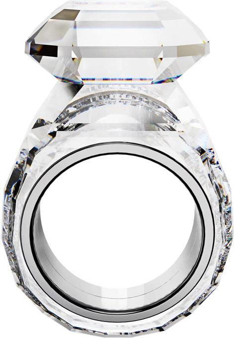 Produktbild Swarovski Lucent Cocktail Ring Oktagon Schliff Weiss (52)