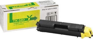Produktbild Kyocera Toner-Modul yellow TK-580Y FS-5150DN 2800 Seiten (Y)