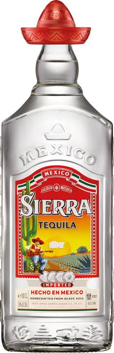 Actual product image Sierra Tequila Sierra Silver Tequila from Mexico (1 x 100 cl)