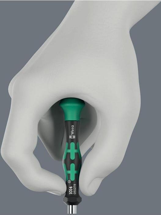 Produktbild Wera 1014 Kraftform Micro Bits-Handhalter 4x80.0