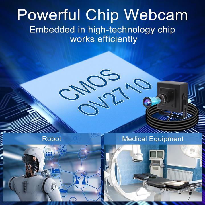 Actual product image ELP USB Kamera USBFHD01M-BL36 mit 3.6mm Objektiv (2 Mpx)