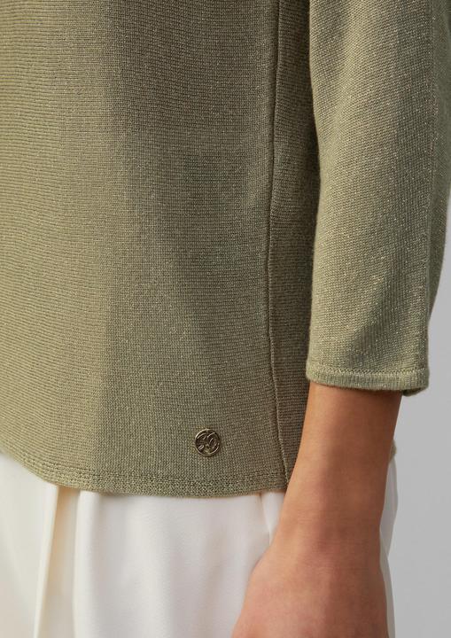 Produktbild s.Oliver Strickpullover Feinstrickpullover mit Glitzergarn und Fledermausärmeln (48)