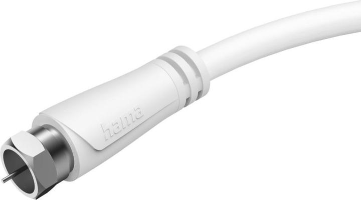 Image du produit Hama Câble de raccordement SAT, fiche F (90 dB, Câble d'antenne)