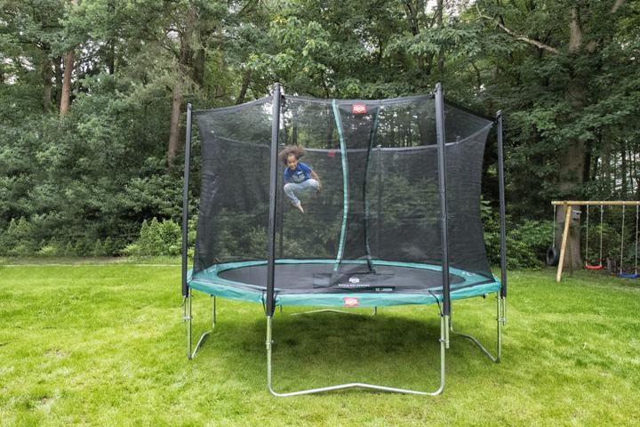 Produktbild BERG 35.14.95.02 Freizeit- & Garten-Trampolin Outdoor Rund Schraubenfeder Trampolin über der Erde (430 cm)