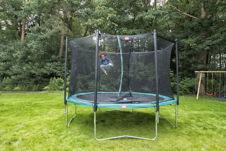 Produktbild BERG 35.14.95.02 Freizeit- & Garten-Trampolin Outdoor Rund Schraubenfeder Trampolin über der Erde (430 cm)