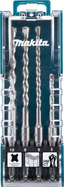 Productafbeelding Makita SDS-PLUS Grąžtų Komplektas (5 x 110 mm, 6 x 160 mm, 8 x 160 mm, 10 x 160 mm) (5-10 millimeter)