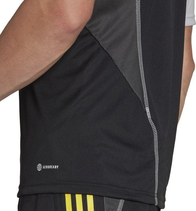 Actual product image Adidas Mens Tiro 23 Competition Jersey Black And Grey HU1295 (L) (L)