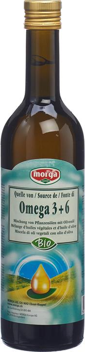 Produktbild Morga Omega 3+6 kaltgepresst Bio (500 ml)