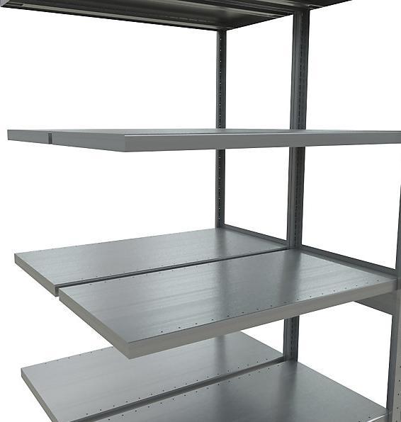 Actual product image eurokraft pro Boltless shelving, double row