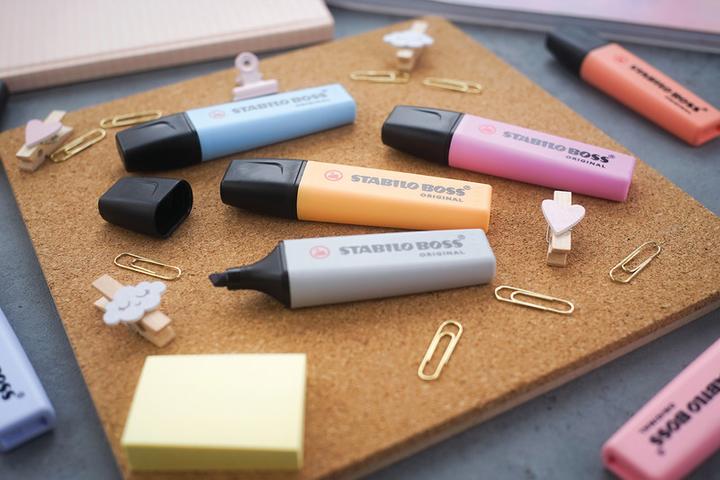 Produktbild STABILO BOSS ORIGINAL Pastel Textmarker (Gray, 5 mm, 1 x)