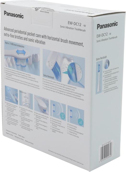 Image du produit Panasonic Brosse à dents sonique DC12 (Brosse à dents sonique)