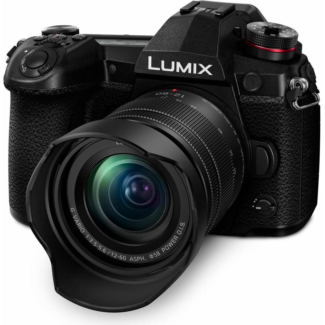 Panasonic Lumix Dc-G9 (12 - 60 mm, 20 Mpx, Micro Four Thirds), Kamera, Schwarz
