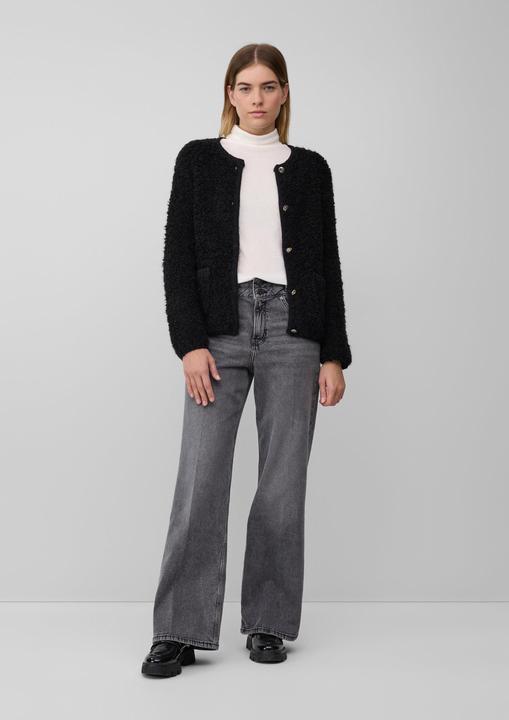Produktbild s.Oliver Strickjacke Strickjacke im Relaxed Fit aus Alpakamix (44)