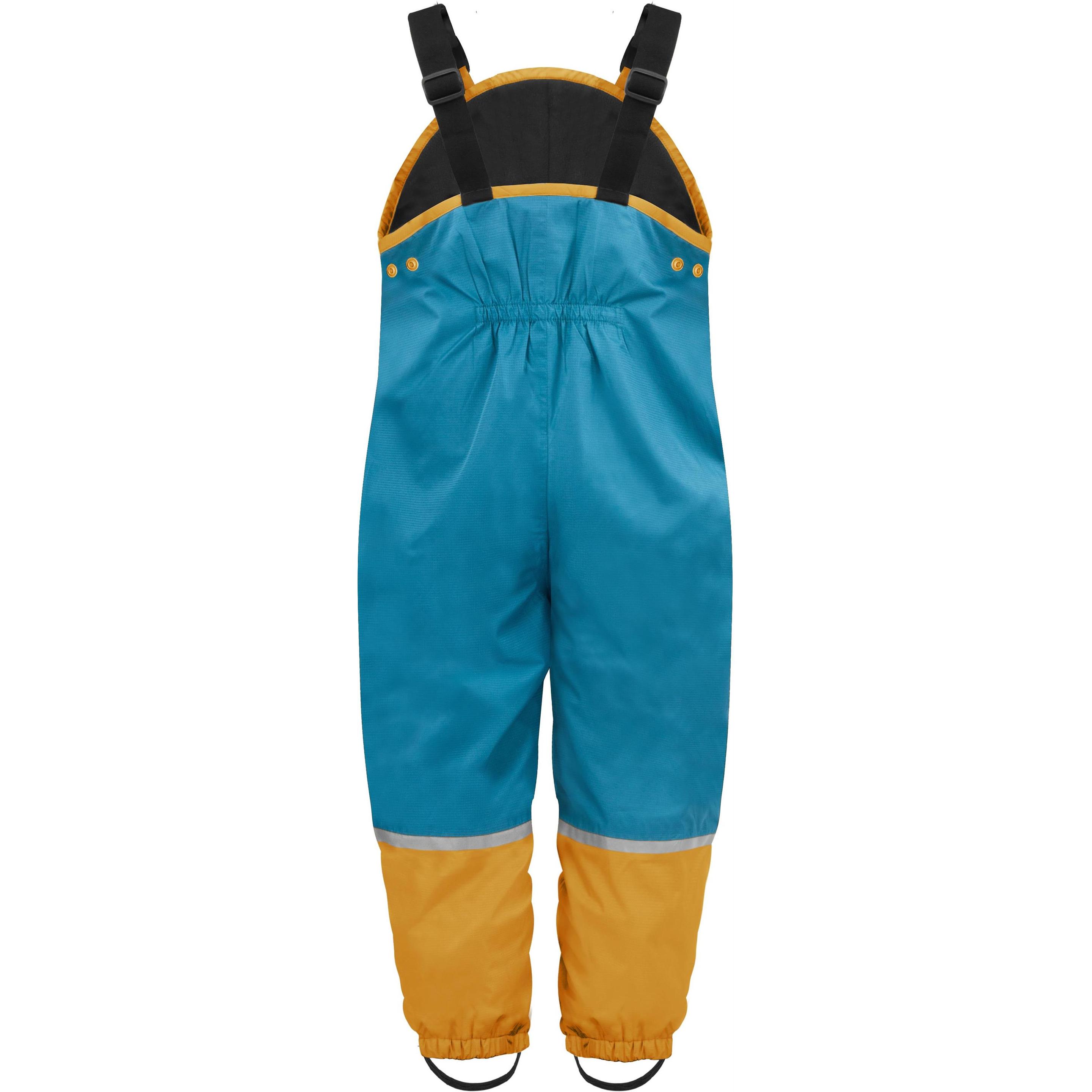 Thumbnail - Normani, Herren, Outdoorhose, Kinder Regenhose mit Hosenträgern „Twisp“ - 9659 (134), Blau, 134
