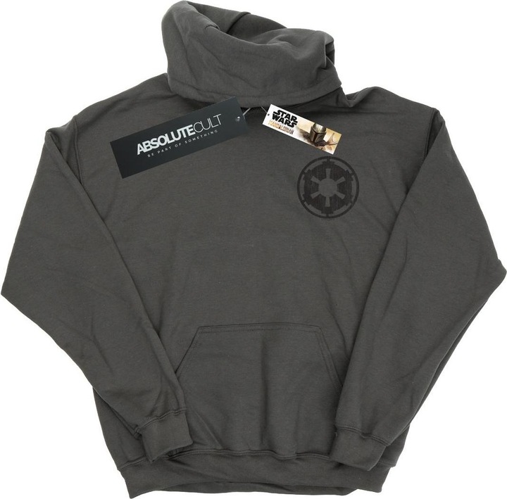 Image du produit Star Wars - Sweat à capuche THE MANDALORIAN GALACTIC EMPIRE INSIGNIA BREAST PRINT - Garçon (116)