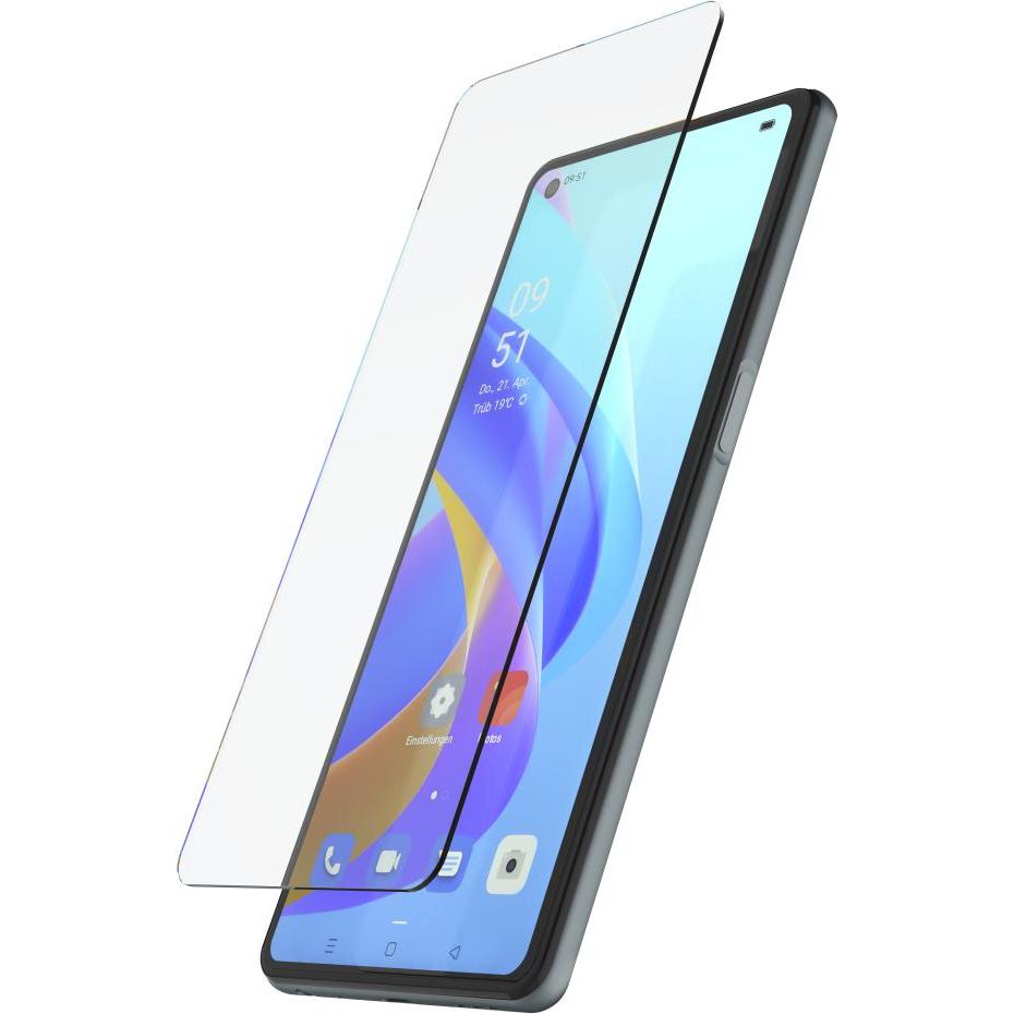 Hama Premium Crystal Glass (1 Stück, Oppo A77 5G), Smartphone Schutzfolie, Transparent