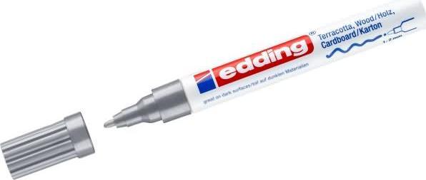 Image du produit Edding Marqueur à peinture 4040 Deco (Argent, 1 mm)