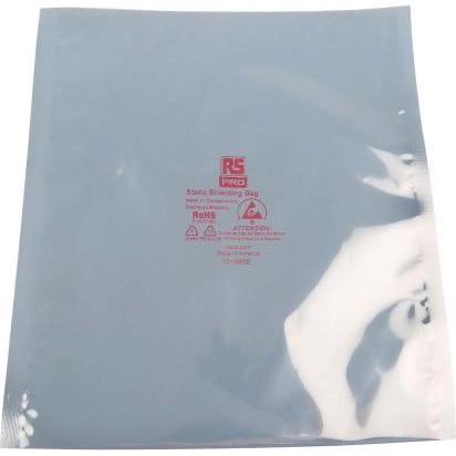 Rs Pro, Verpackungsmaterial, ESD,Lagerbeutel, transparent (100 Stück)