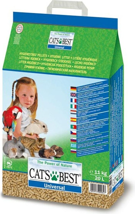 Image du produit Cat's Best Universel (11 kg, Copeaux)