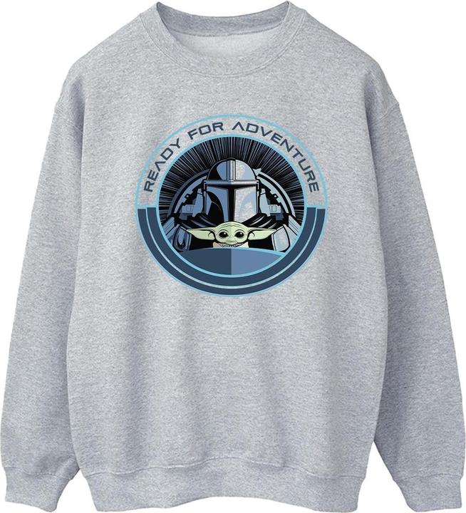 Produktbild Star Wars The Mandalorian Grogu Ready For Adventure Sweatshirt (XL)