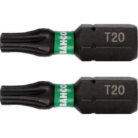 Irimo, Bits, 1/4" Torsion Bits für TORX T20 Schrauben 25 mm – 10 Stk. pro Blisterpackung (T20)