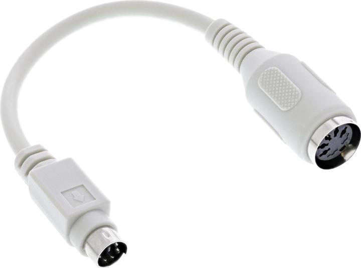 Image du produit InLine Câble adaptateur pour clavier (0.10 m, Mini DIN)