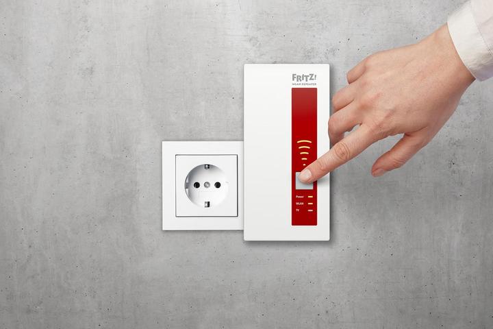 Produktbild FRITZ! WLAN Repeater DVB-C International (1300 Mbit/s, 450 Mbit/s)