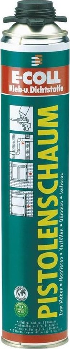 Actual product image E-coll Gun foam (750 ml)