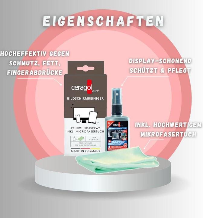 Actual product image Ceragol ultra Screen cleaner set (1 x)