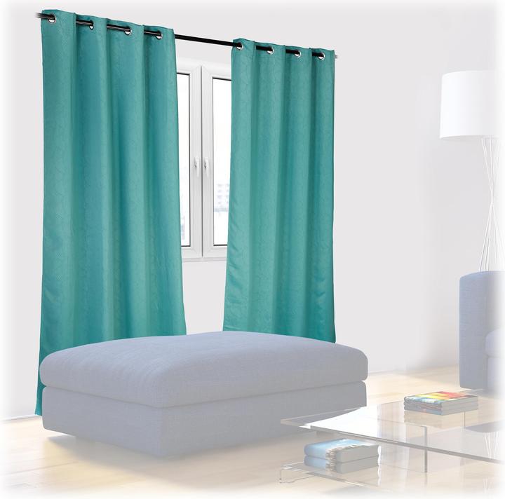 Image du produit Relaxdays 2 rideaux (135 x 0,5 x 245 cm)