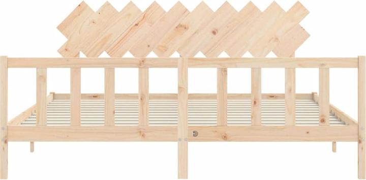 Actual product image vidaXL Bettrahmen (200 x 200 cm)