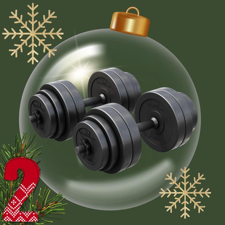 Produktbild Gyronetics Kurzhantelset (4 x 0.75 kg, 8 x 2.5 kg, 4 x 1.25 kg)