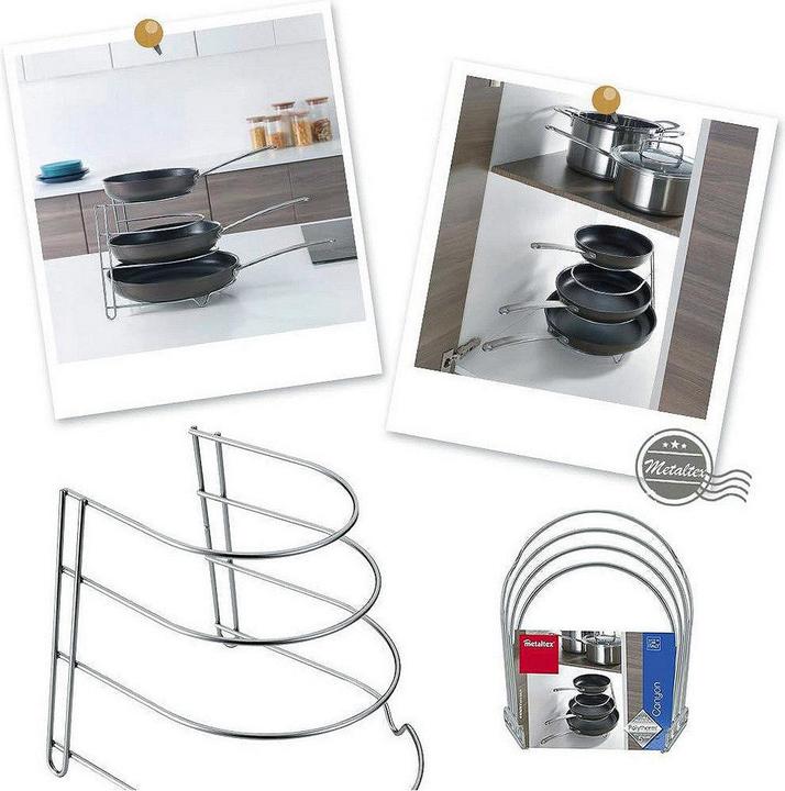 Image du produit Metaltex Support pour poêle à frire (Métal)