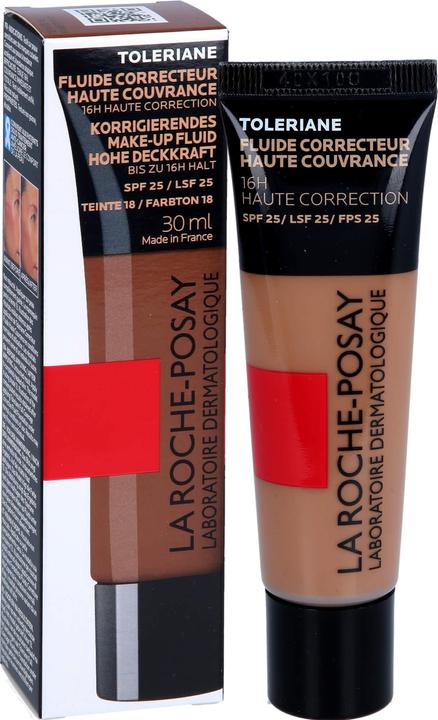 Actual product image La Roche Posay Toleriane fond de teint fluide 18 Tb 30 ml (No. 18, Nude)