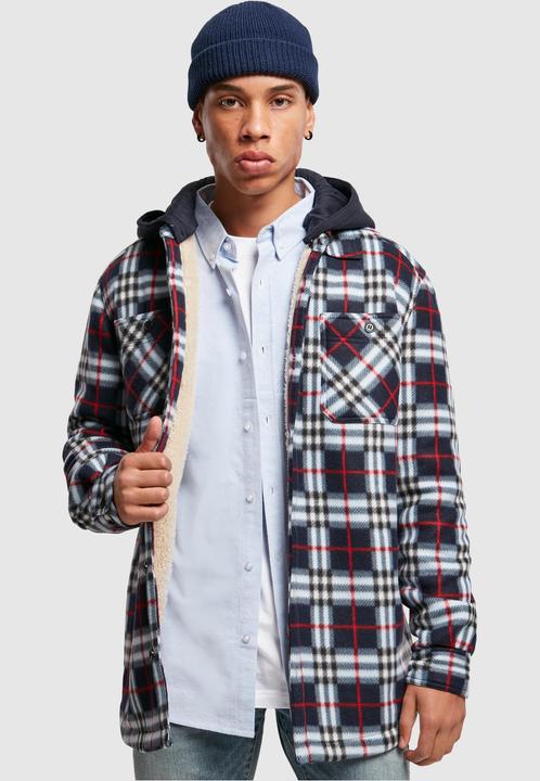 Actual product image Urban Classics Hooded Polar Fleece Overshirt (S)