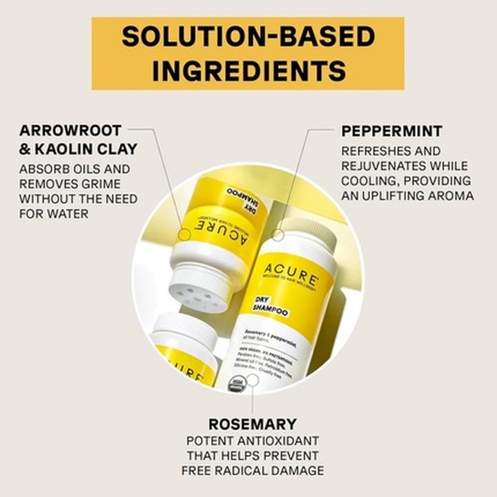 Produktbild Acure Shampoo a Secco (Trockenshampoo, 50 ml)