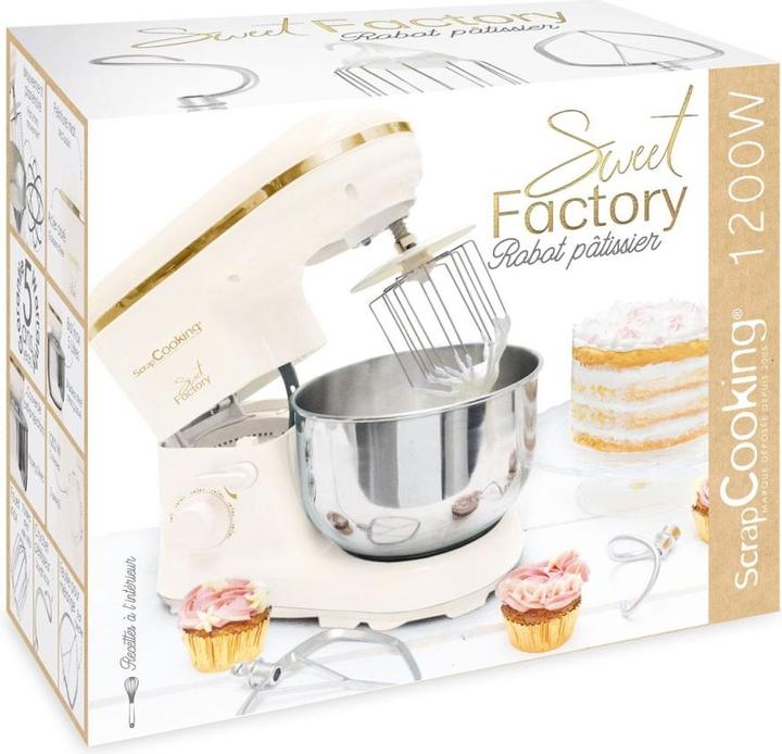 Produktbild ScrapCooking Sweet Factory-Stand mixer (1200 W, 5 l)