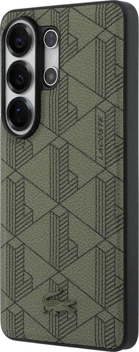Actual product image Lacoste Case PVC Monogram The Blend MagSafe for Samsung Galaxy S26 Ultra khaki (Samsung Galaxy S26 Ultra)