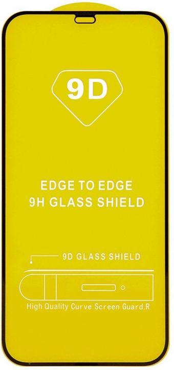 Produktbild OEM Gehärtetes Glas 9D für Honor X7a schwarzer Rahmen (Honor X7a)