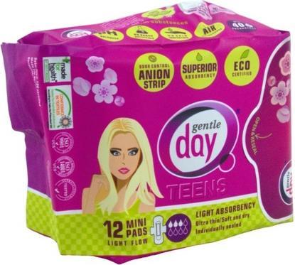 Immagine prodotto Gentle Day Mini assorbenti con cintura anionica (adolescente) 12 pezzi - giorno gentile (12 x)
