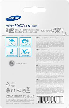 Produktbild Samsung Evo Plus microSDXC UHS-I (128 GB, microSDXC, U1, UHS-I)