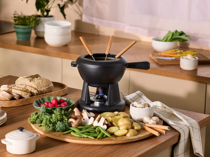 Image du produit Le Creuset Fondue au fromage Noir (Fondue au chocolat, Fondue au fromage)