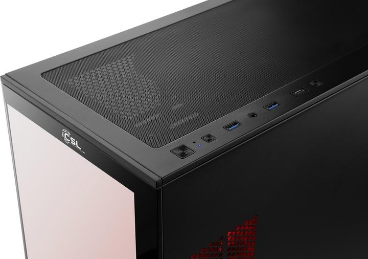 Actual product image CSL Computer Gaming PC M13310H Intel® Core™ i5 14400F 16 GB RAM 1000 GB SSD (1000 GB, 16 GB, Intel Core i5-14400F)