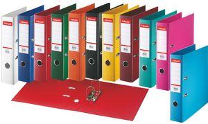 Actual product image Leitz Esselte plastic files Standard, DIN A4, 50 mm, assorted Cover inside and outside with PP-foil (A4, 50 mm, 1 Piece)