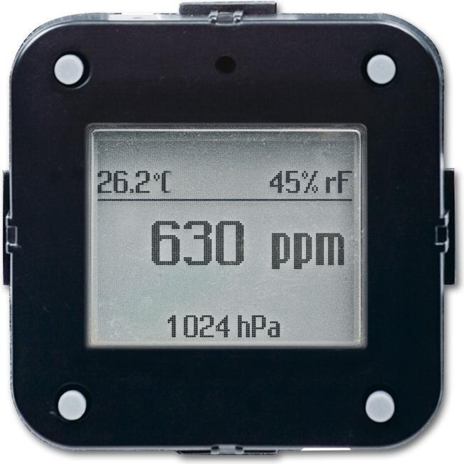 Busch-Jaeger Busch-Room air sensor CO2, 1091 U Safety cont. Busch room air sensor